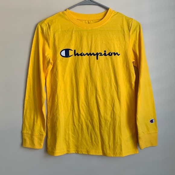 Champion long sleeve tee size medium (10/12) EUC worn once - Picture 1 of 3